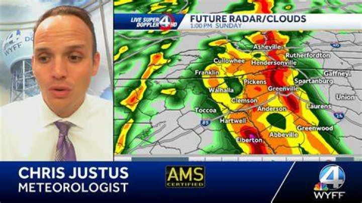 Chris Justus WYFF: Net Worth, Age, Bio, Wikipedia, Meteorologist, Wedding, Salary, and Family