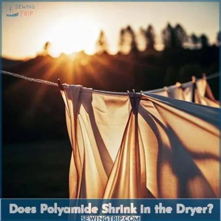 Does polyamide shrink in the dryer