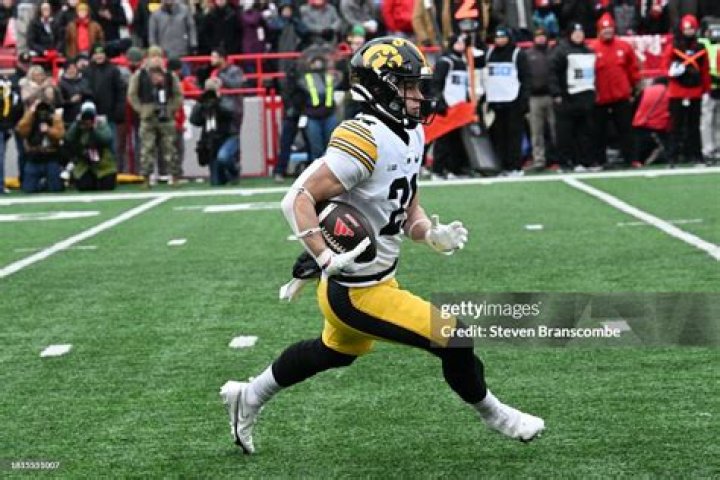How Old Is Nico Ragaini? Age Of Iowa Hawkeyes Wide Receiver Revealed