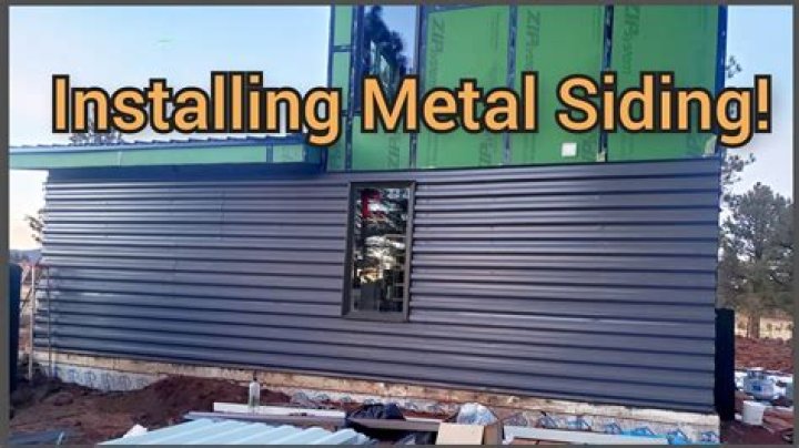 How to install metal siding