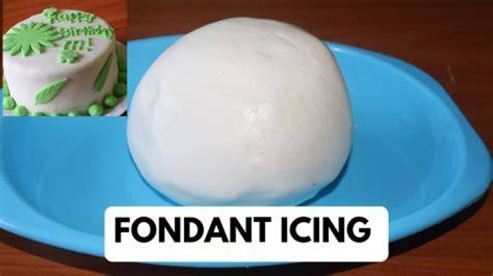 How to make fondant icing