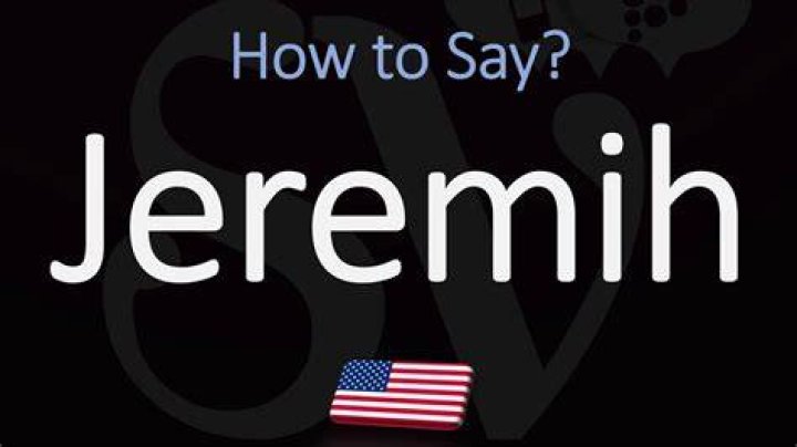 How to pronounce jeremih