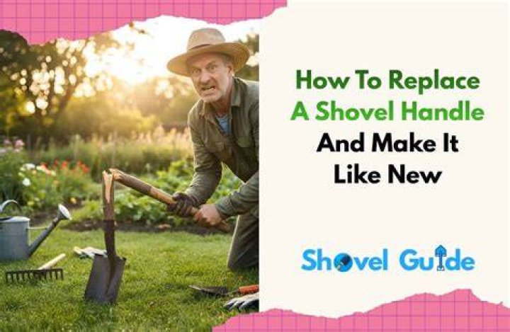 How to replace a shovel handle