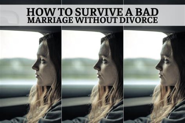 How to survive a bad marriage without divorce