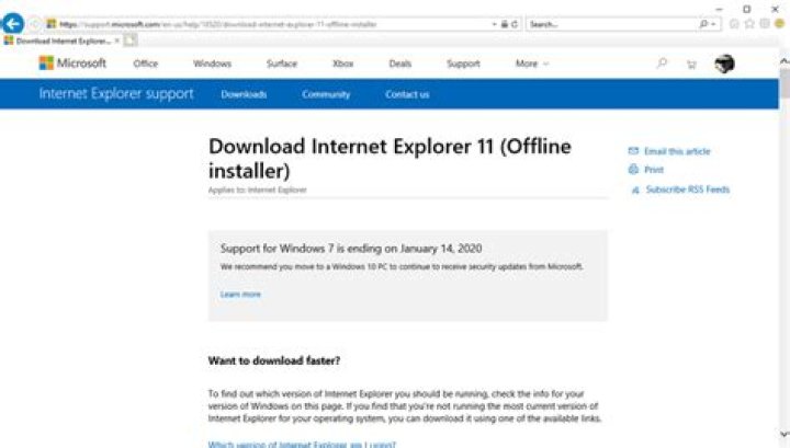 How to update internet explorer
