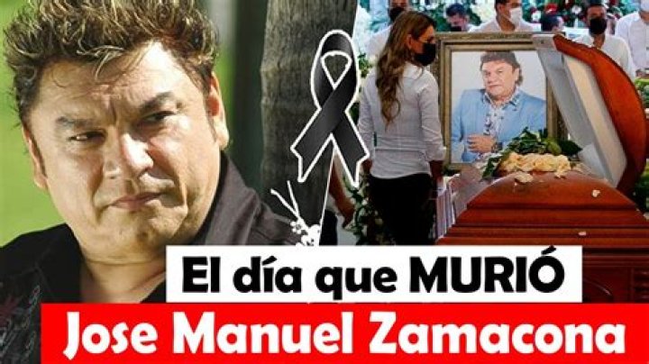 Jose Manuel Zamacona Edad Wikipedia: Cause Of Death