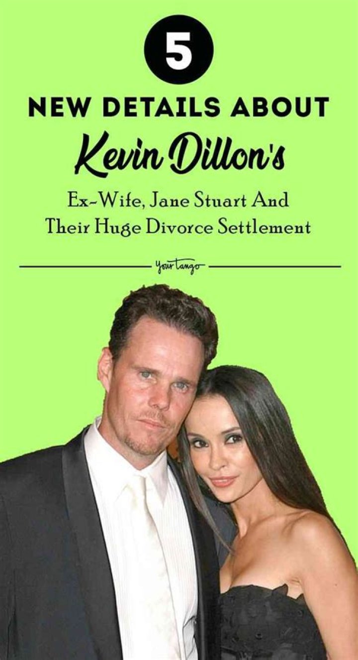 Kevin Dillon Wife: Meet Jane Stuart