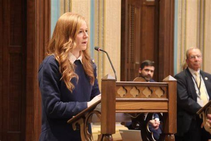 Mallory McMorrow Husband Ray Wert and Family, Michigan Senate Heats Up With A Debate