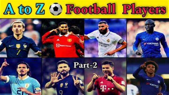 NFL Players First Names A-Z with Pictures