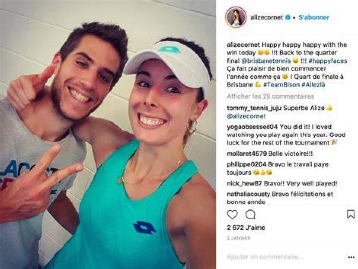 Tennis: Who Is Michael Kuzaj? Everything To Know About Alizé Cornet Boyfriend