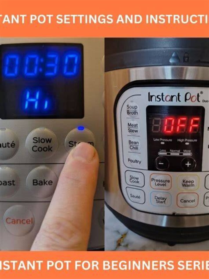 What does lo mean on instant pot