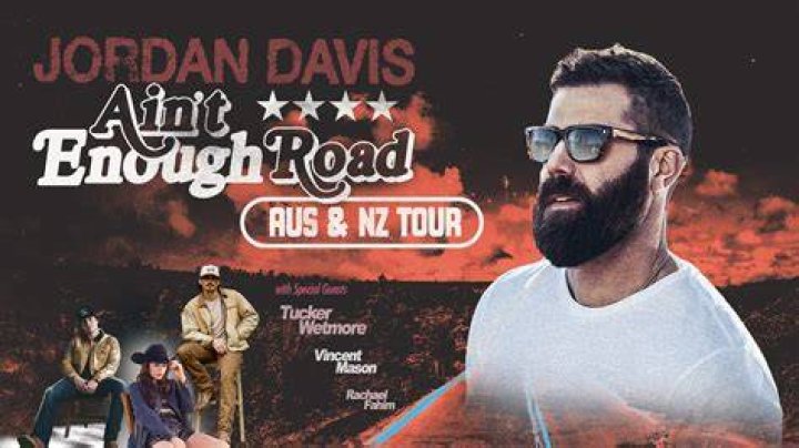 What songs is Jordan Davis singing in his concert? How long has Jordan Davis been a singer?